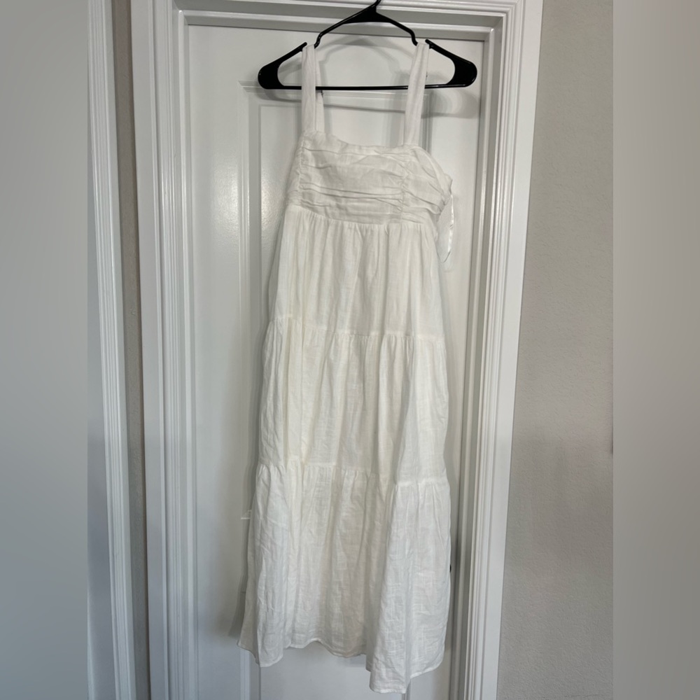 White Midi Dress- NWT